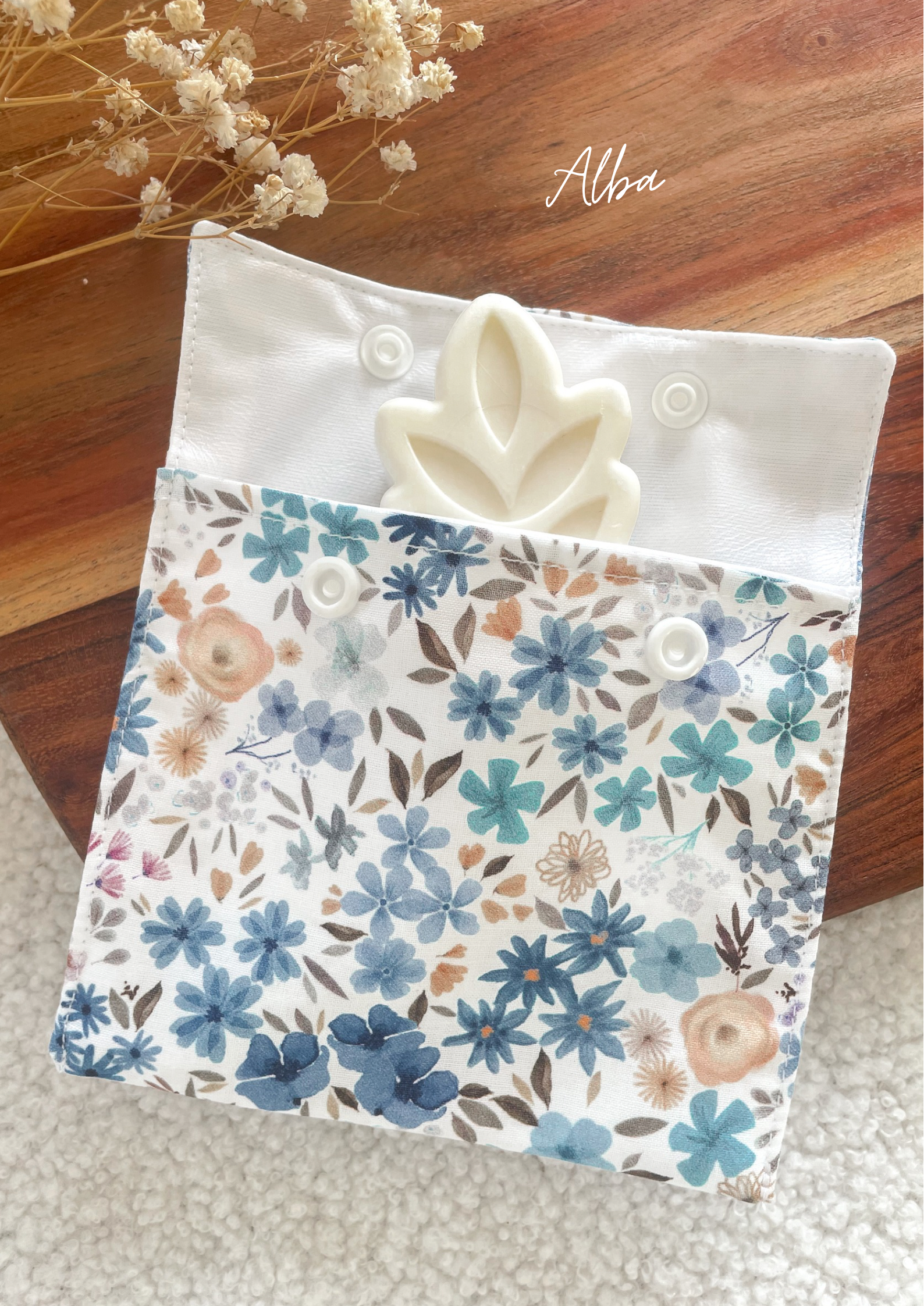 Small waterproof soap pouch