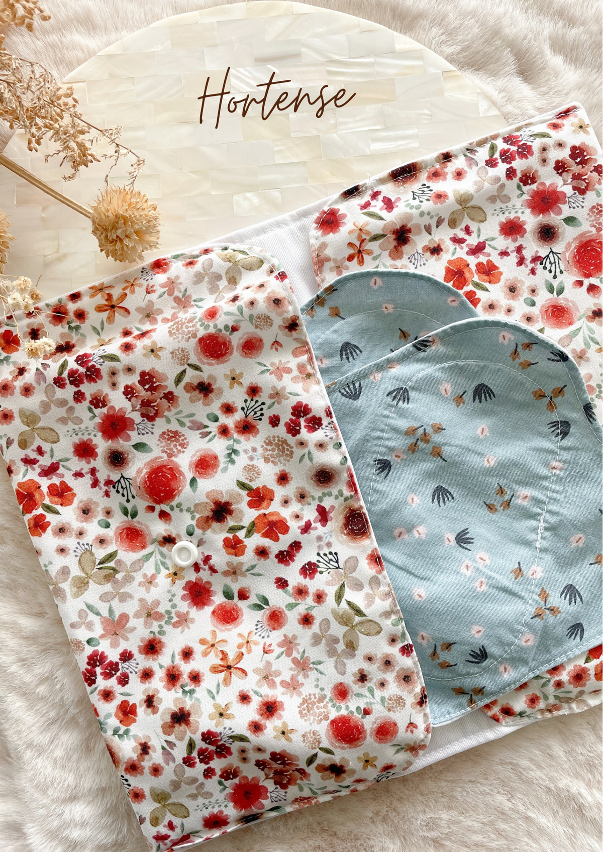 Pochette à culottes menstruelles/serviettes hygiéniques lavables