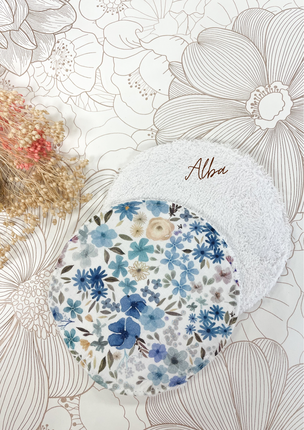 Lot de 2 coussinets d’allaitement lavable