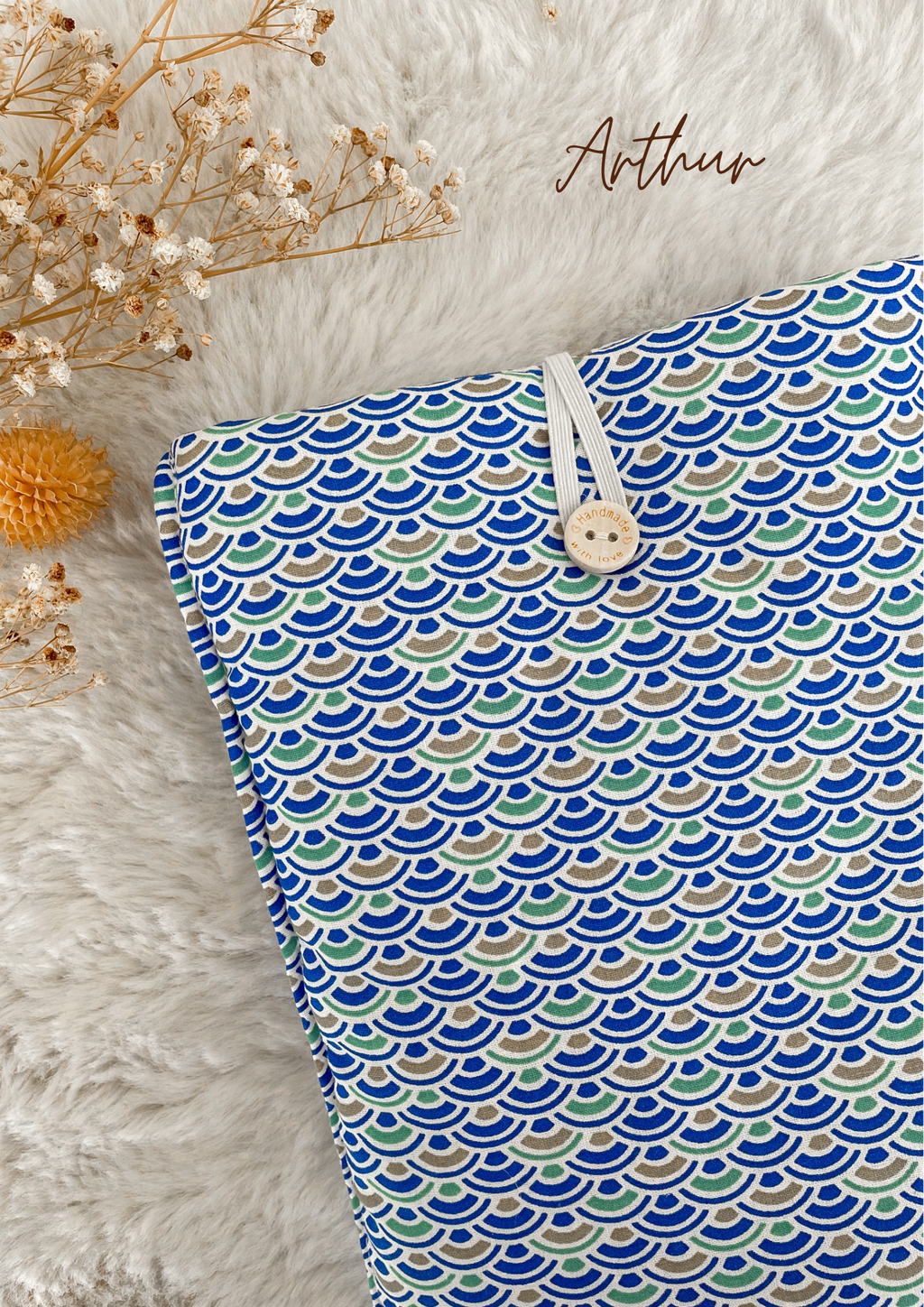 Pochette en tissu pour livre de poche - Pochette pour livre ou liseuse