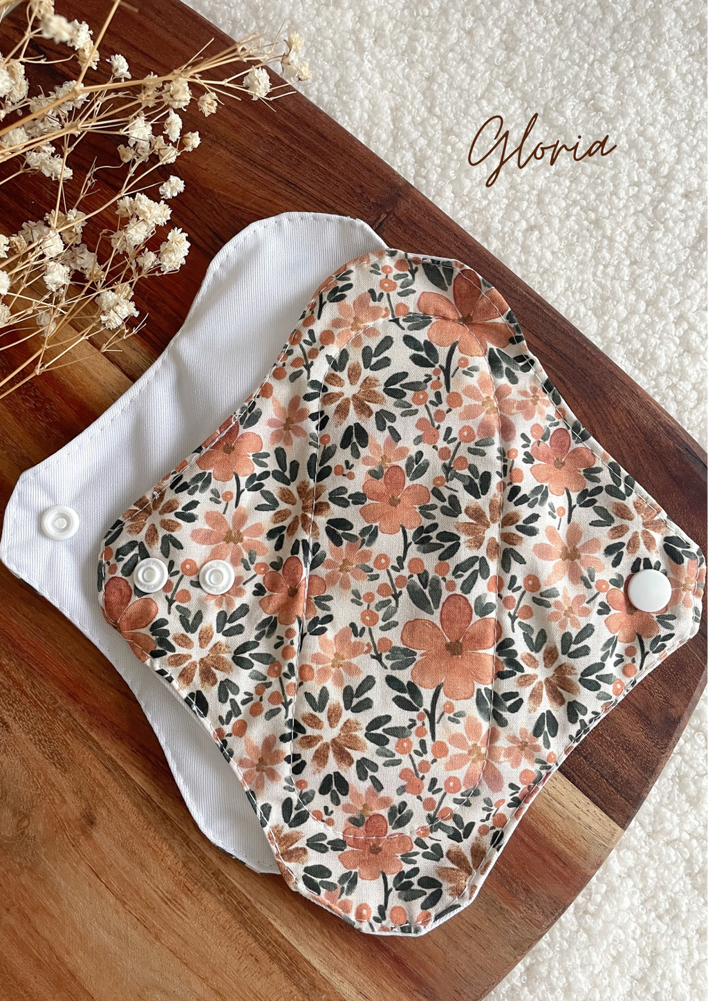 Waschbare Damenbinde für mittleren Durchfluss