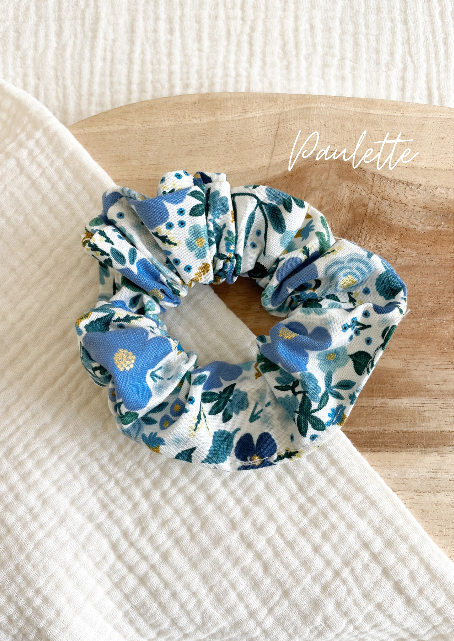 Chouchou coton imprimé