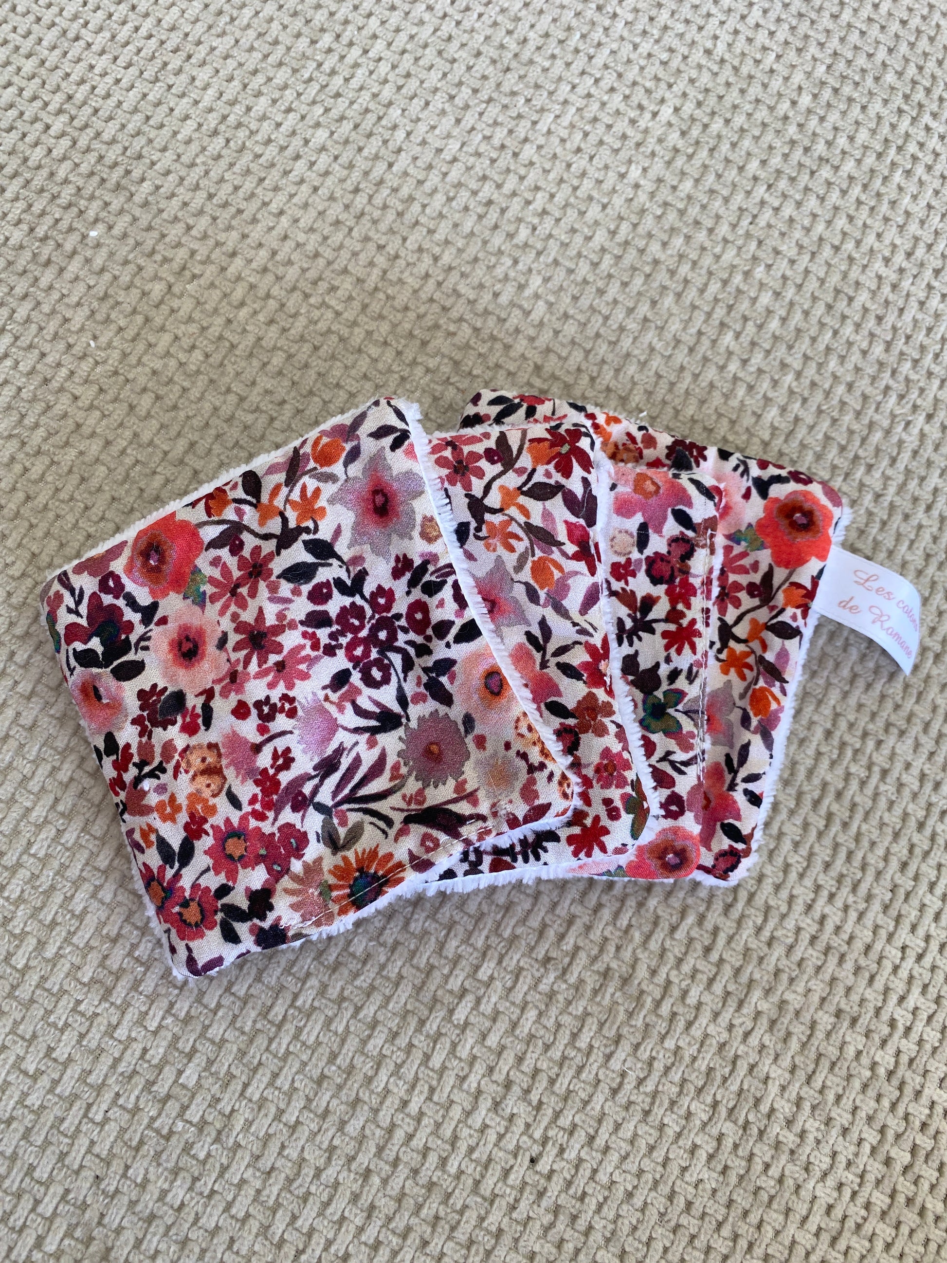 imparfait : Coton lavable en éponge bambou