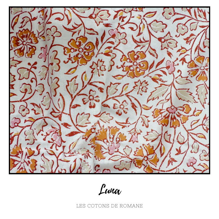 Rouleau de papier toilette lavable avec pressions (15 feuilles)