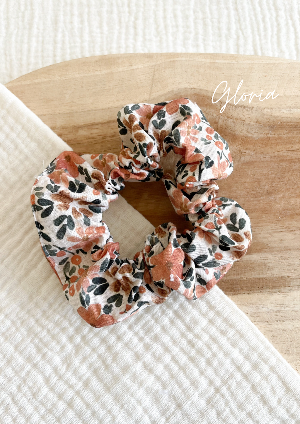 Bedruckter Haargummi aus Baumwolle