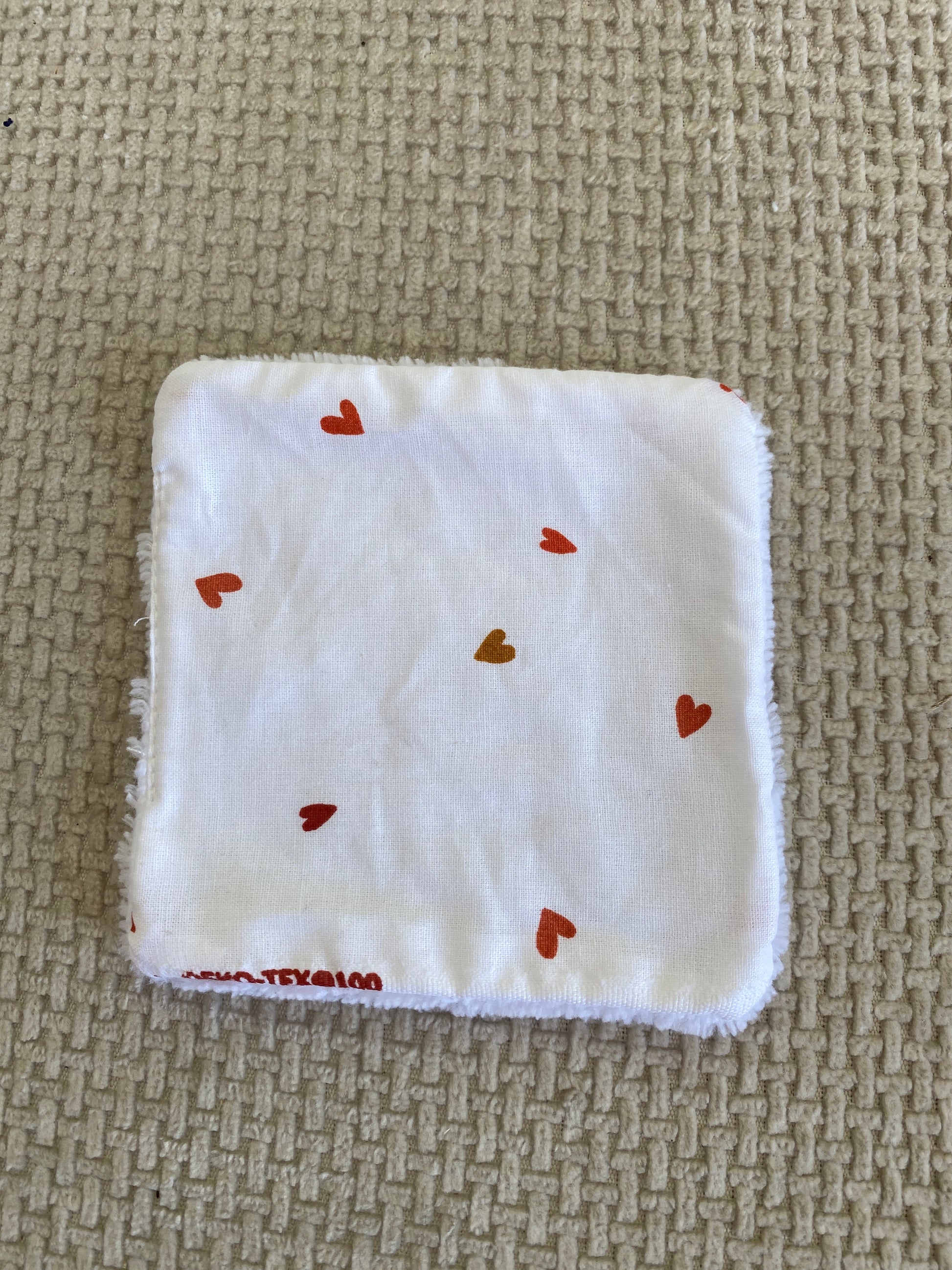 imparfait : Coton lavable en éponge bambou