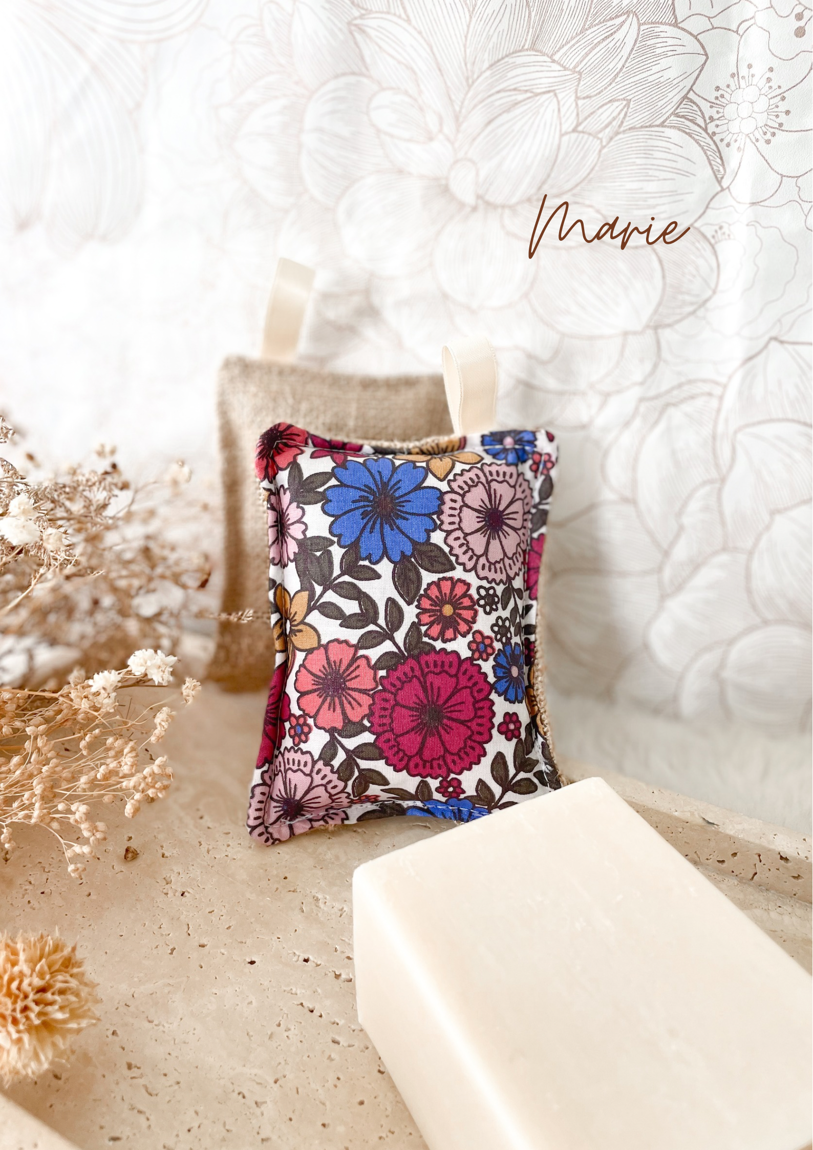 Waschbarer Schwamm aus JUTE CANVAS