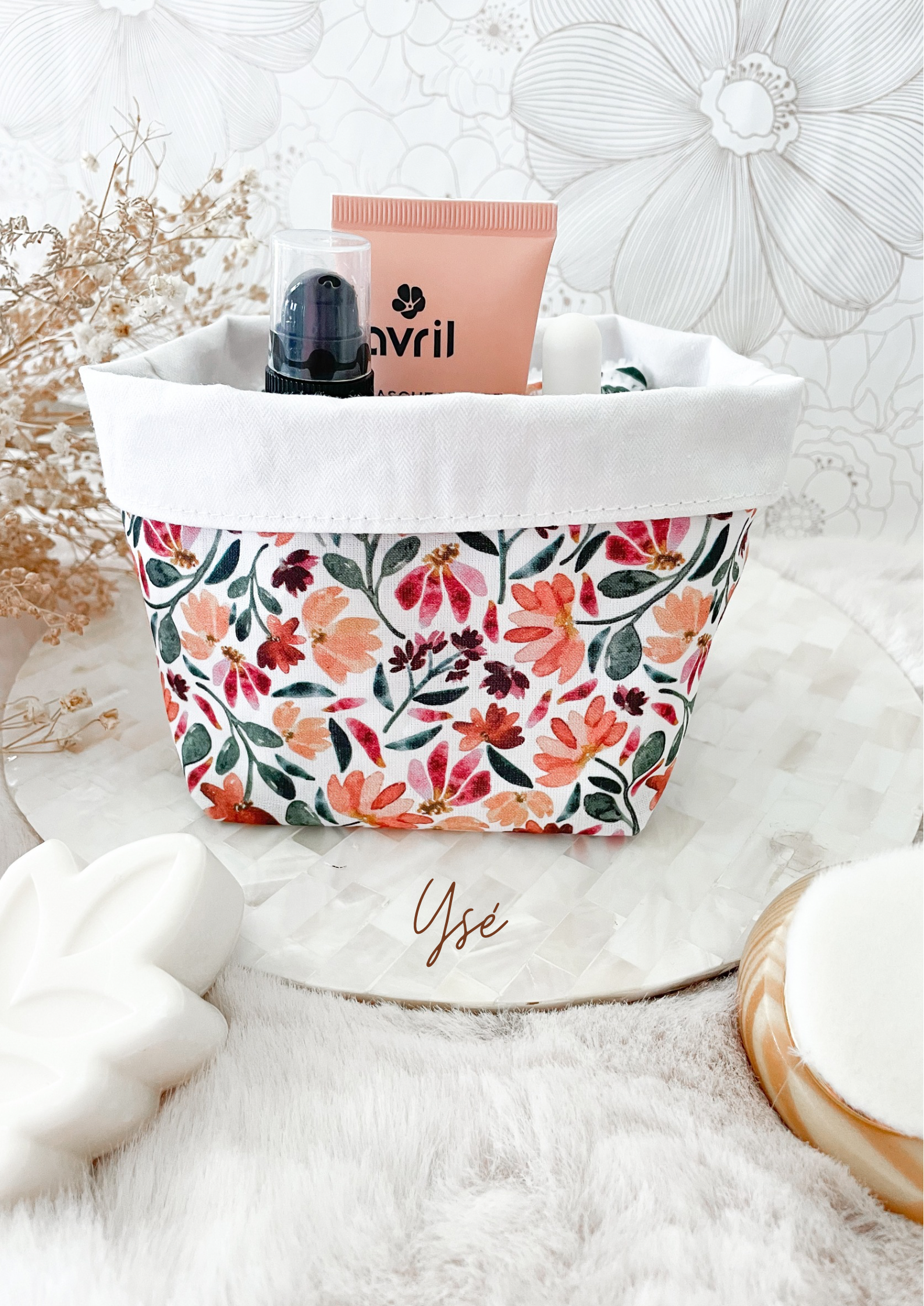 Small fabric basket