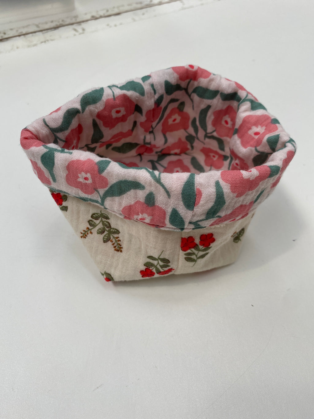 Imparfait : Panière coton et double gaze