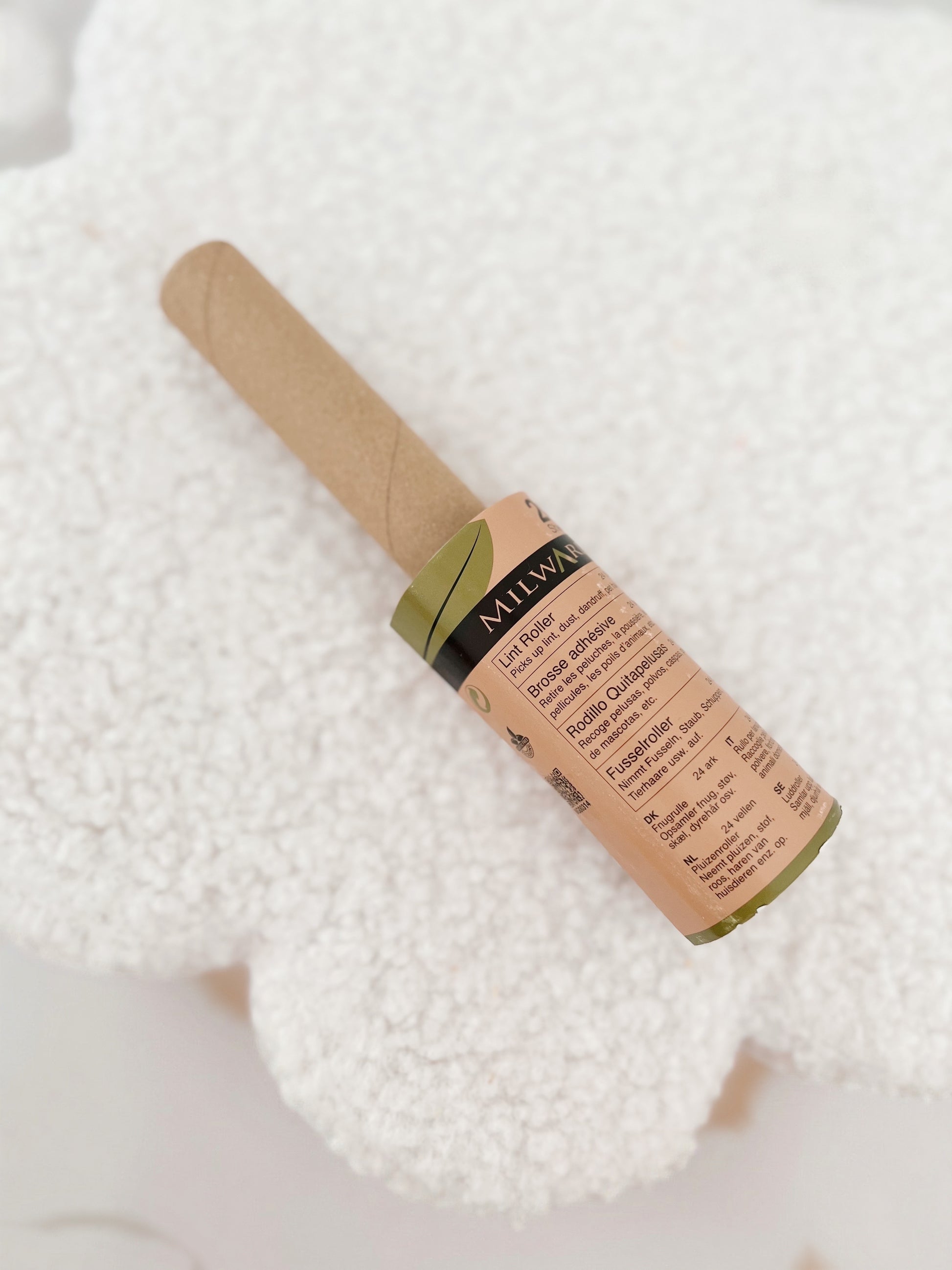 Brosse adhésive