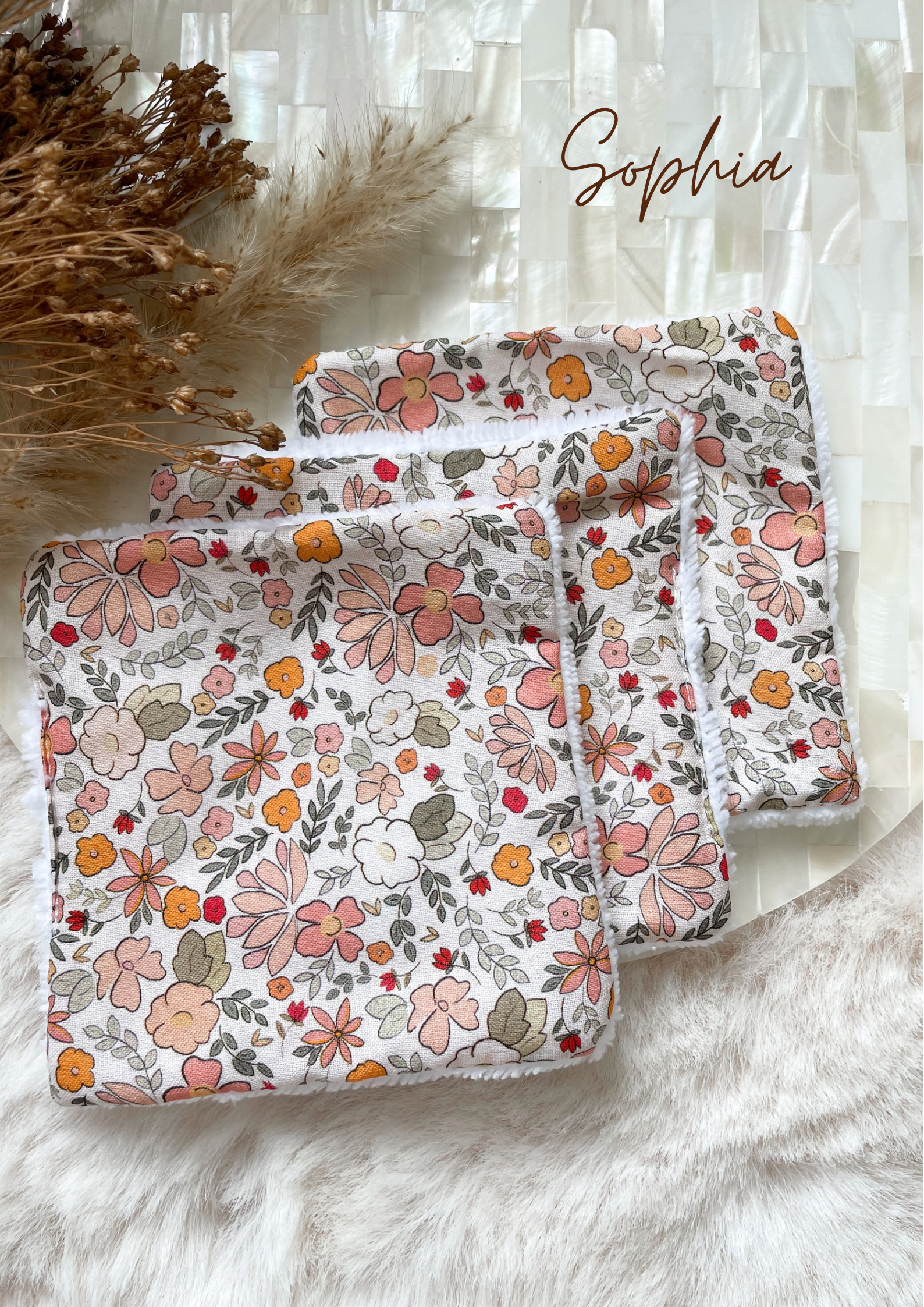 Coton lavable en éponge bambou