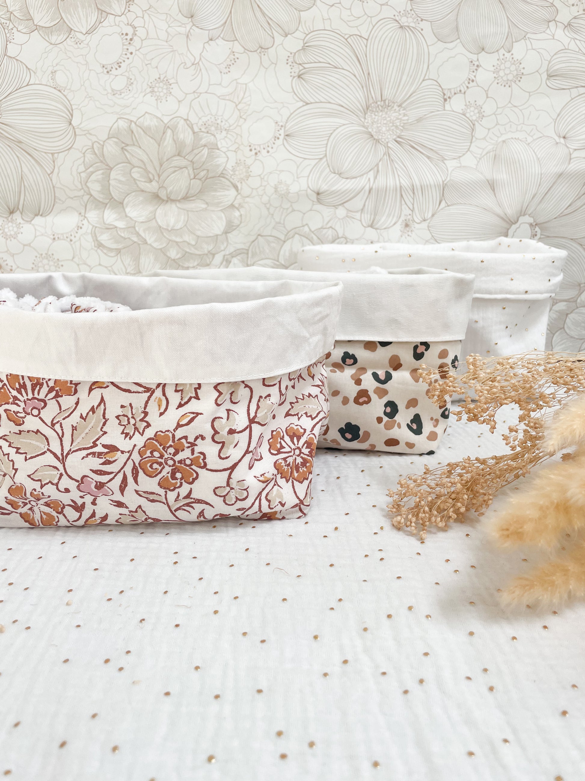 Ensemble assorti : la panière et ses 20 cotons