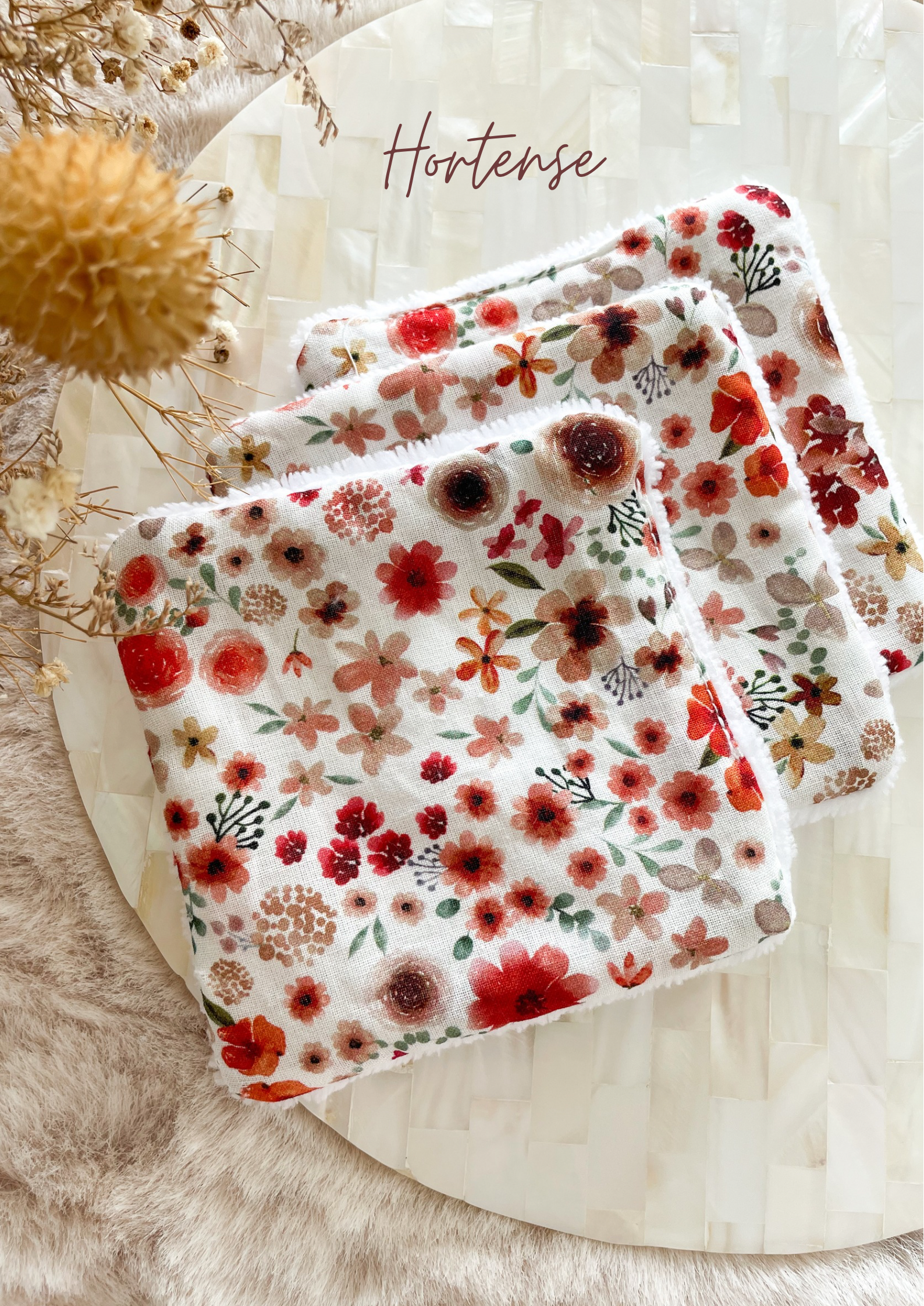 Coton lavable en éponge bambou