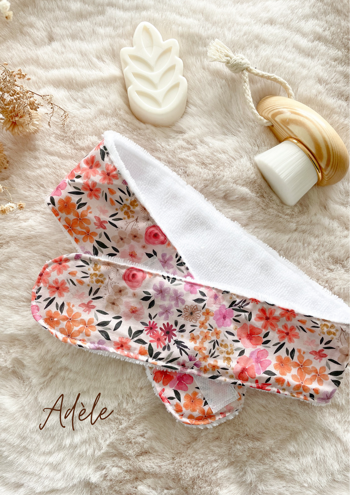 Bandeau soin visage en tissu