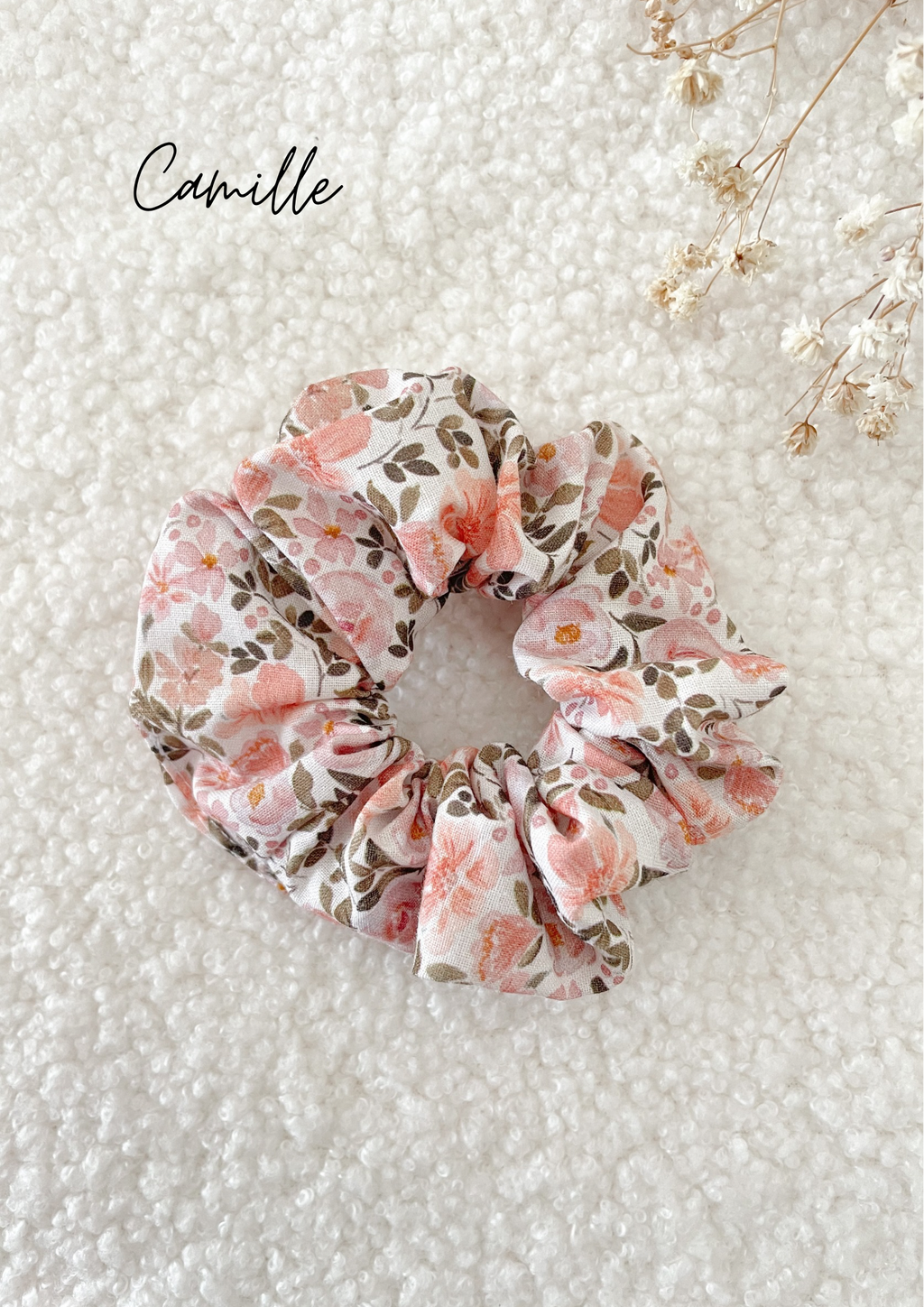 Chouchou coton imprimé