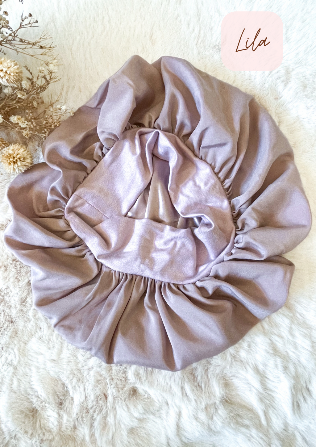 Bonnet de soin en SOIE avec bandeau