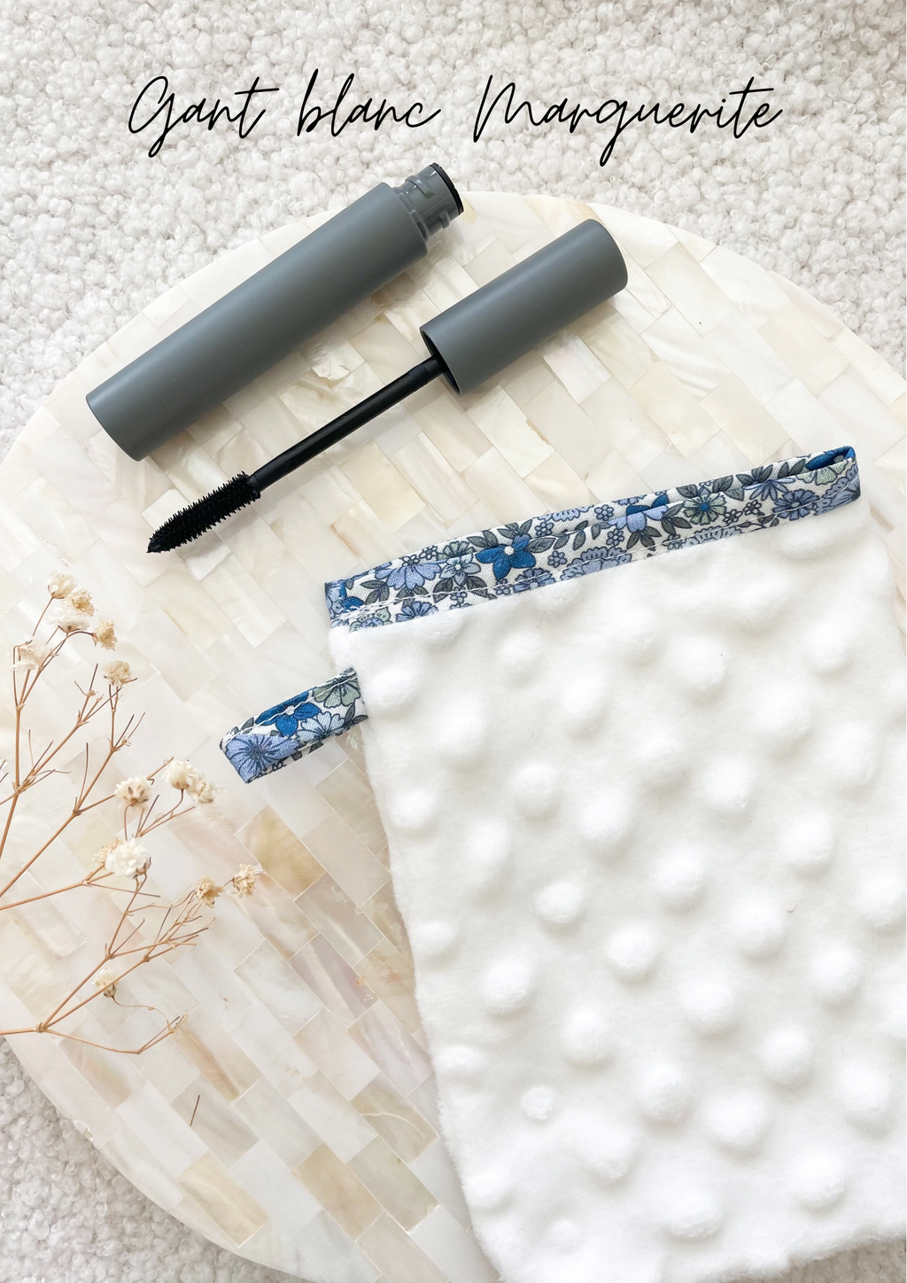 Gant démaquillant (démaquille avec de l’eau uniquement)