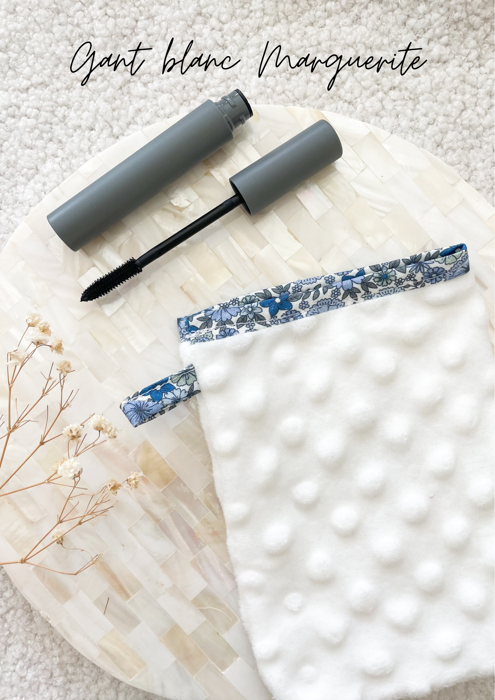 Gant démaquillant (démaquille avec de l’eau uniquement)