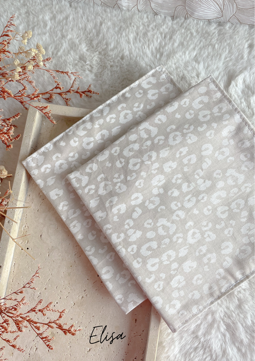 Serviettes de table (lot de 4 serviettes)