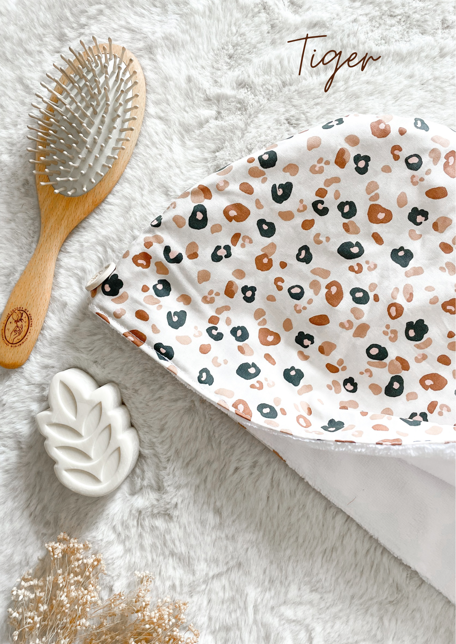 Serviette / turban pour cheveux