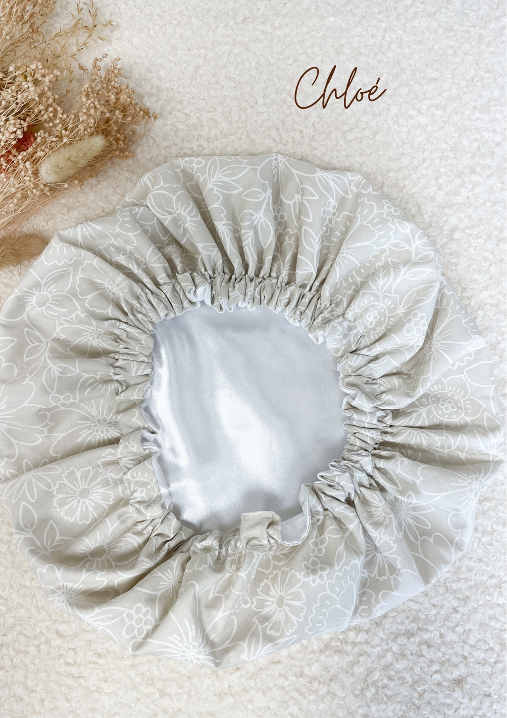 Satin treatment cap