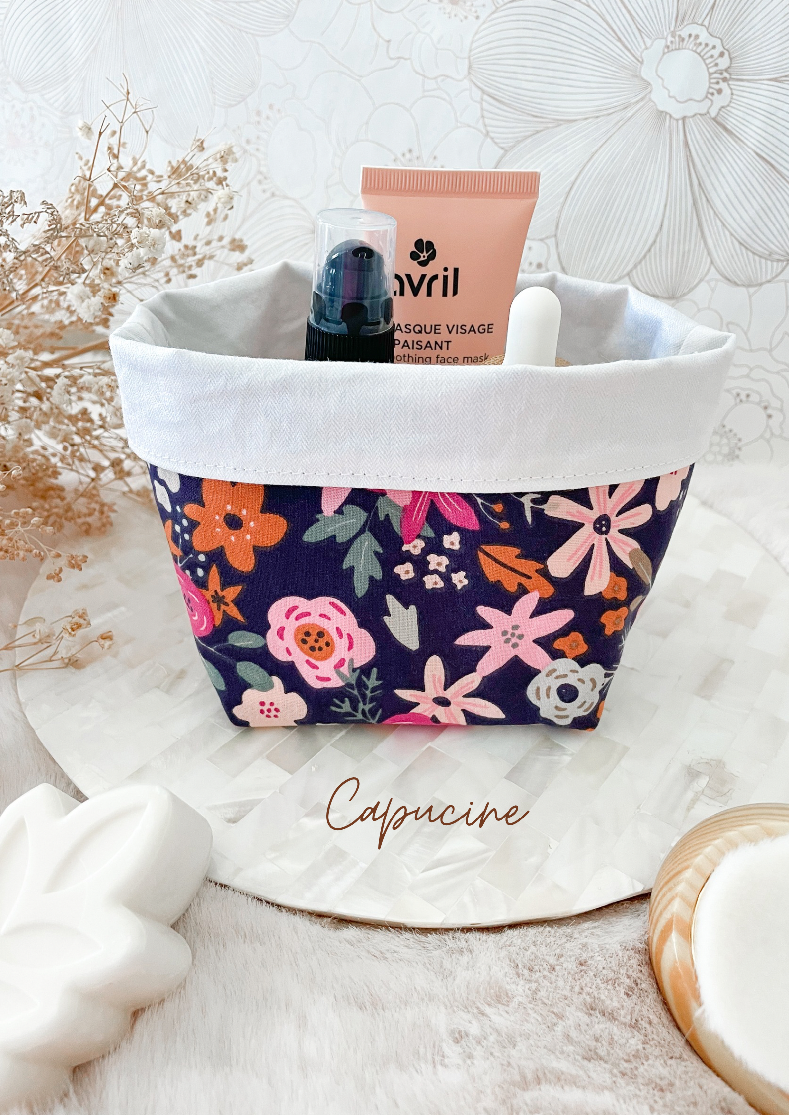 Small fabric basket