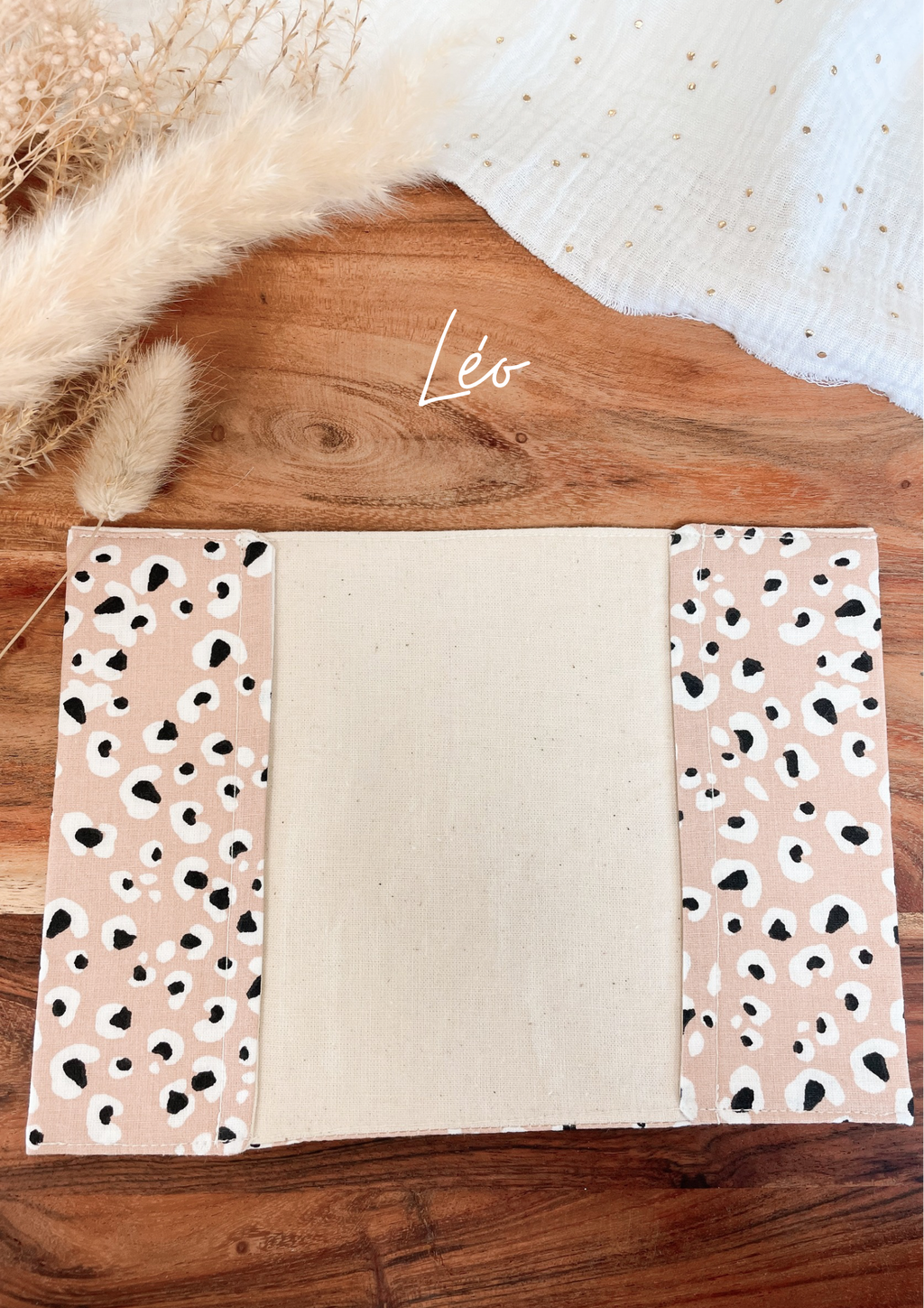 Protège passeport en tissu