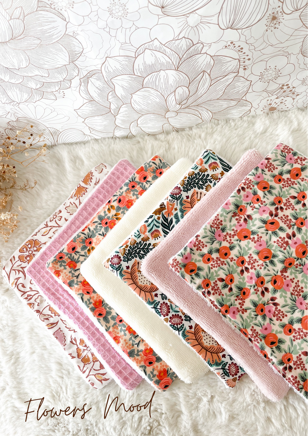 Wöchentliche Packung mit 7 Mini-Gesichtstüchern