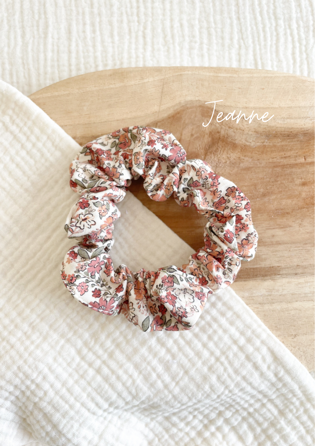 Bedruckter Haargummi aus Baumwolle