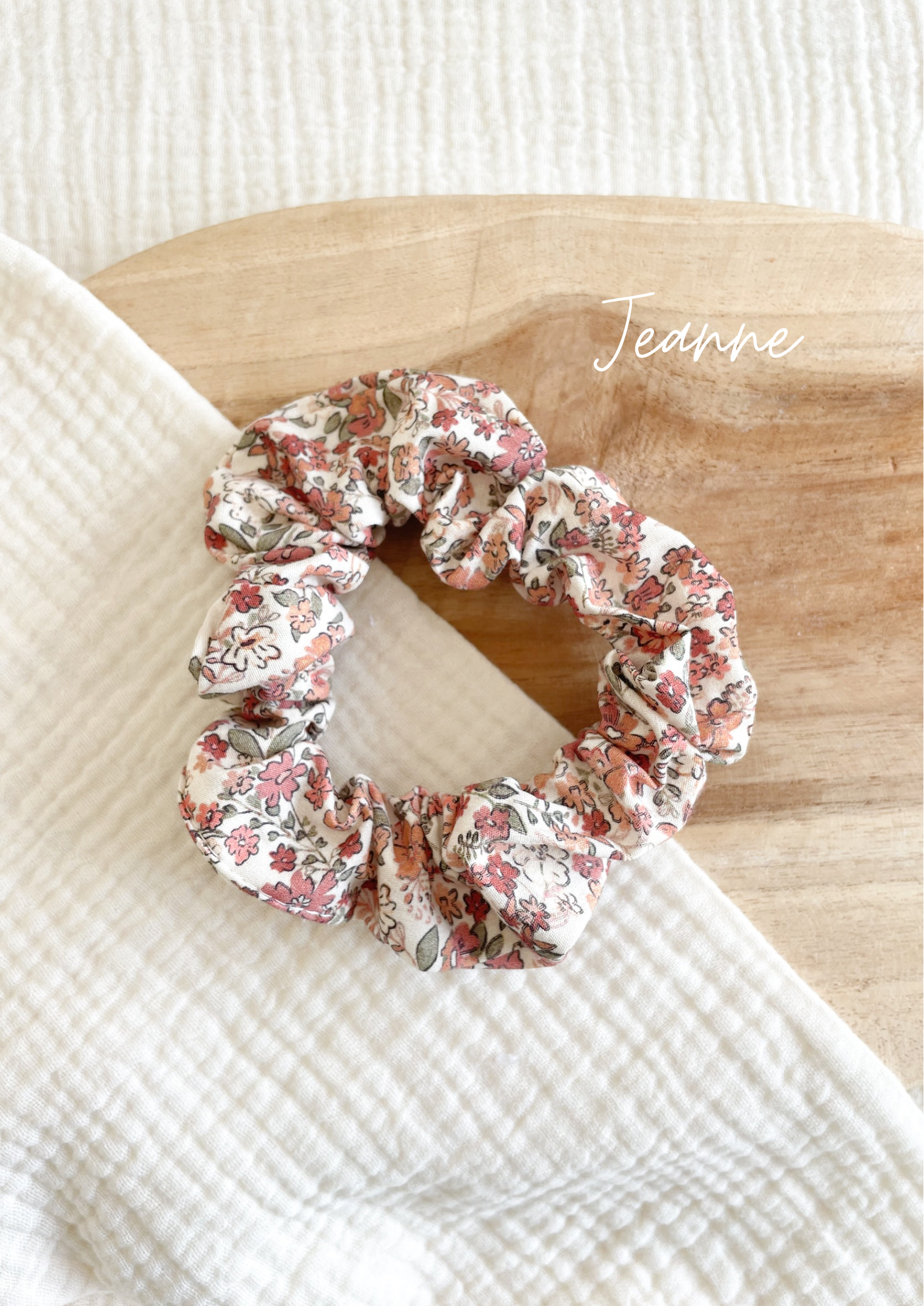 Chouchou coton imprimé