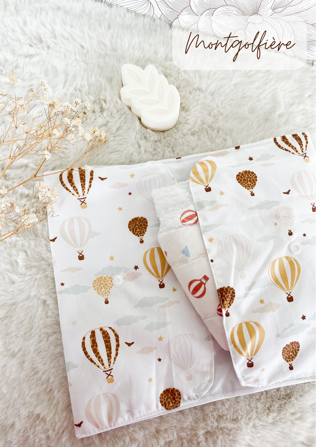 Portable diaper and wipes pouch