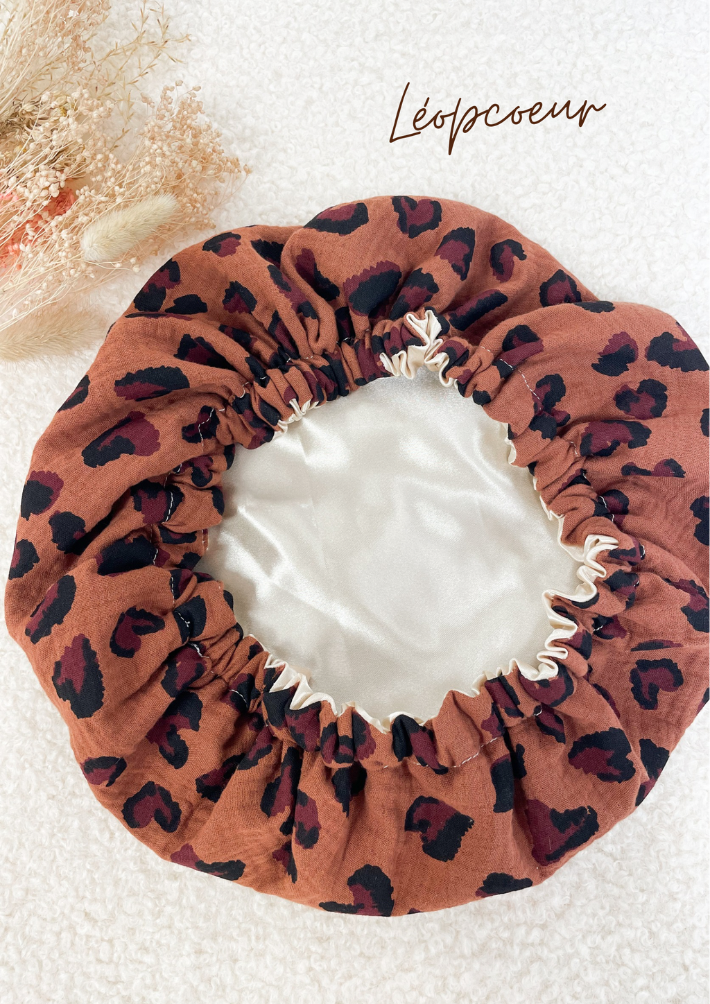 Satin treatment cap