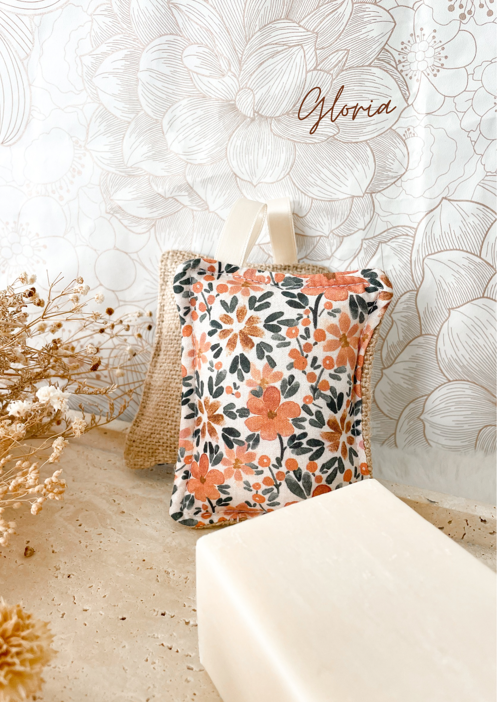 Waschbarer Schwamm aus JUTE CANVAS