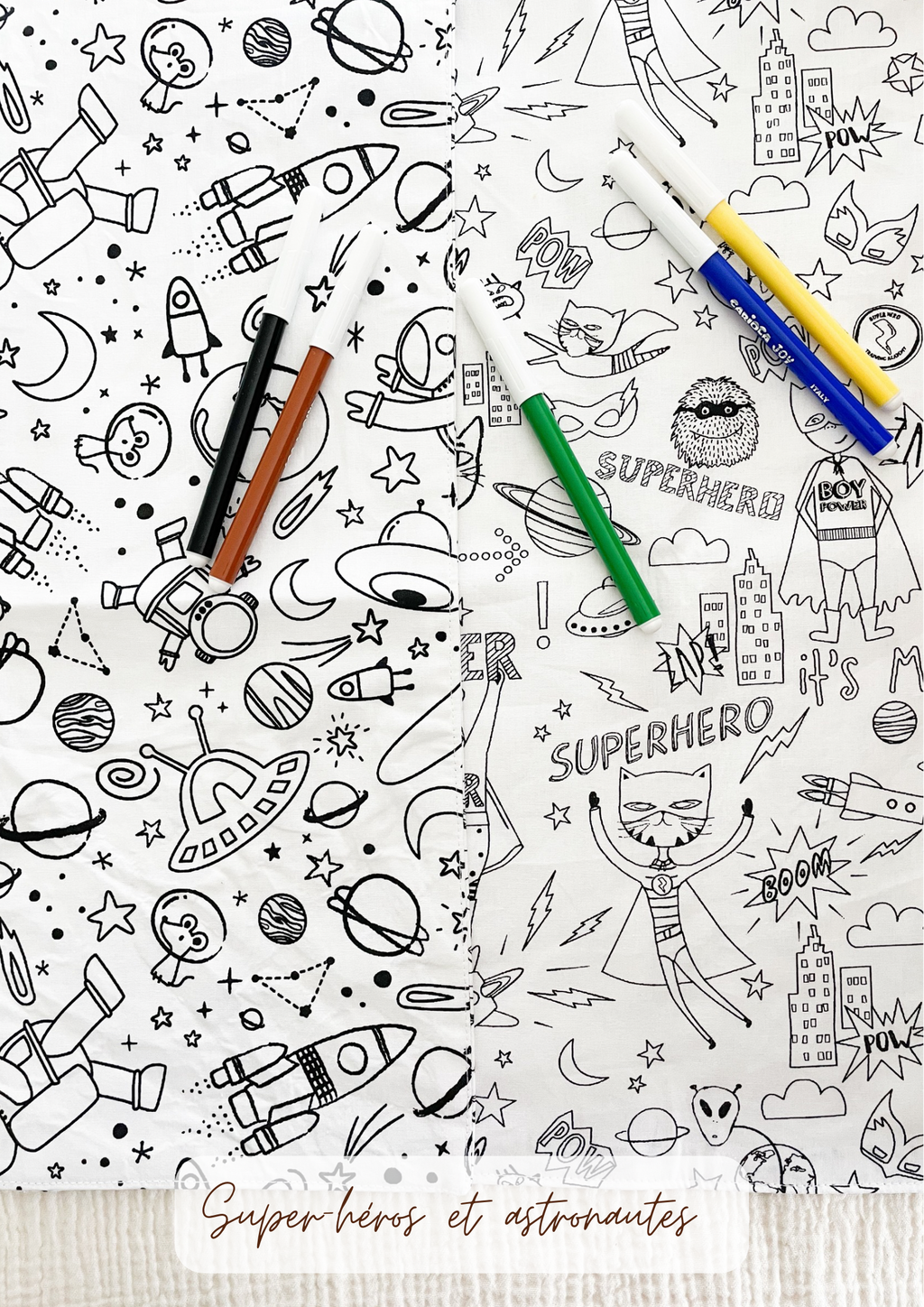 TAPIS de coloriage (et ses feutres)