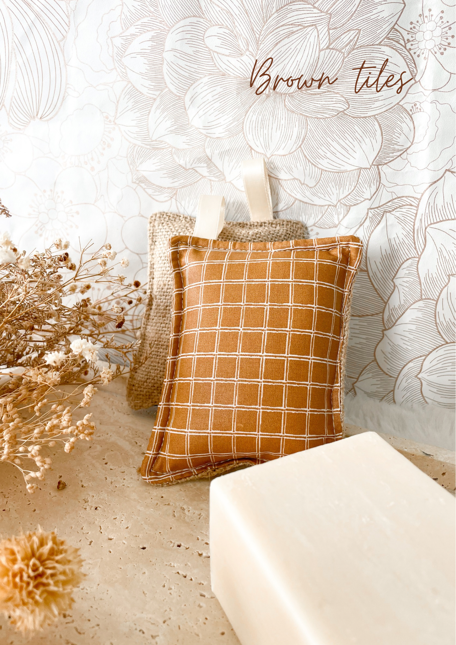 Waschbarer Schwamm aus JUTE CANVAS