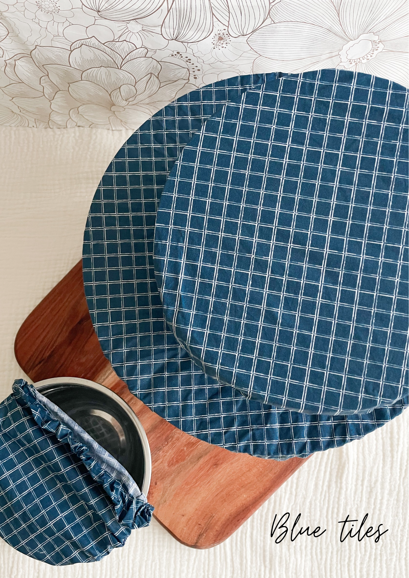 Set of 3 bowl covers (size S, M and L)