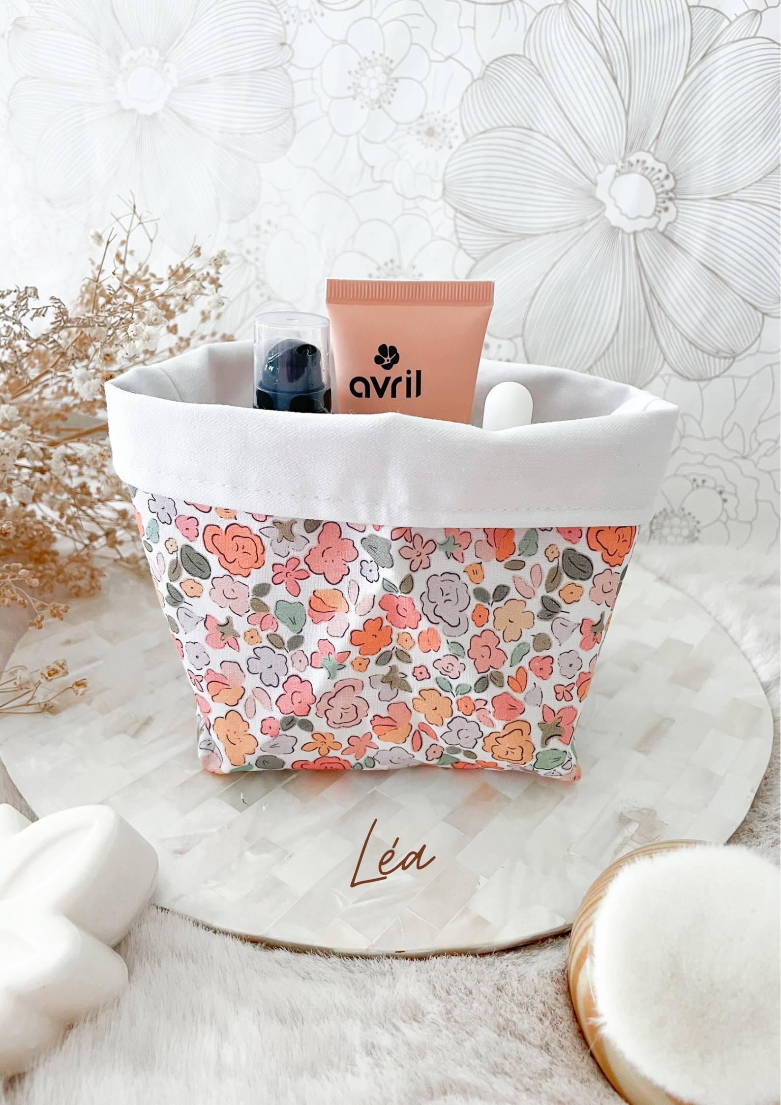 Small fabric basket