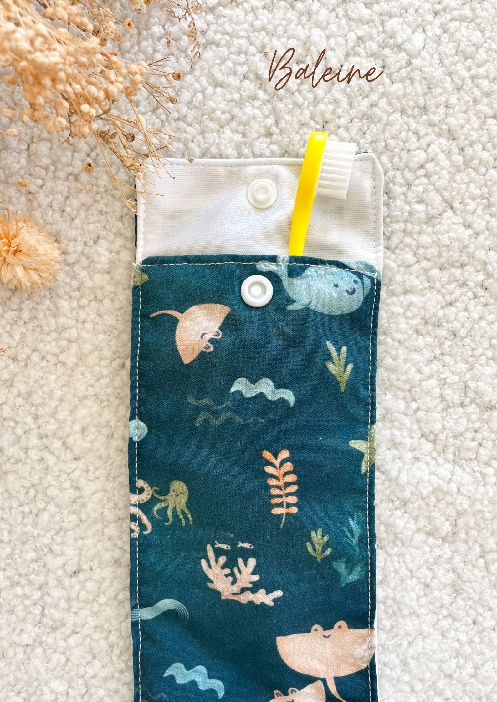 Children's toothbrush case