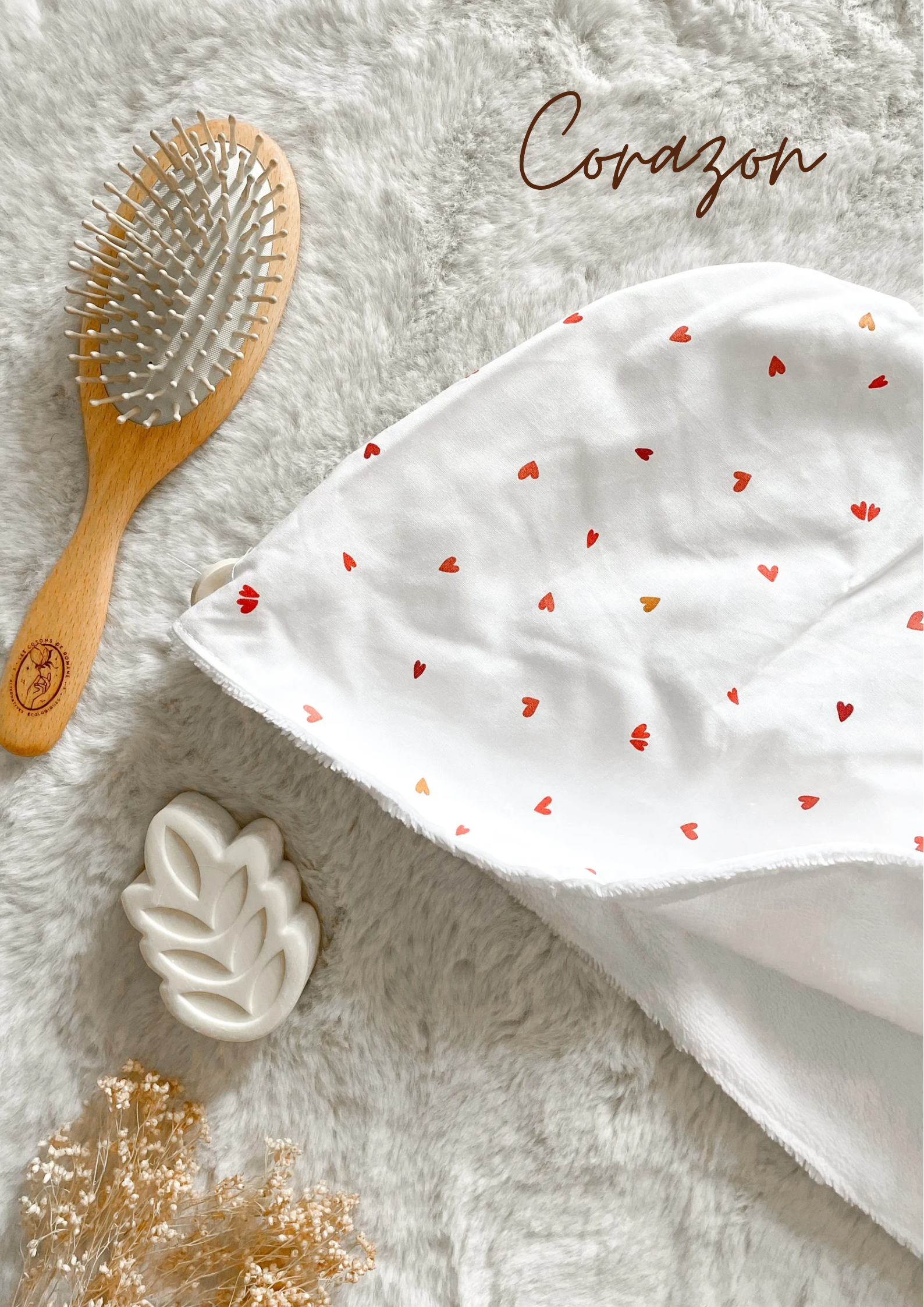 Serviette / turban pour cheveux