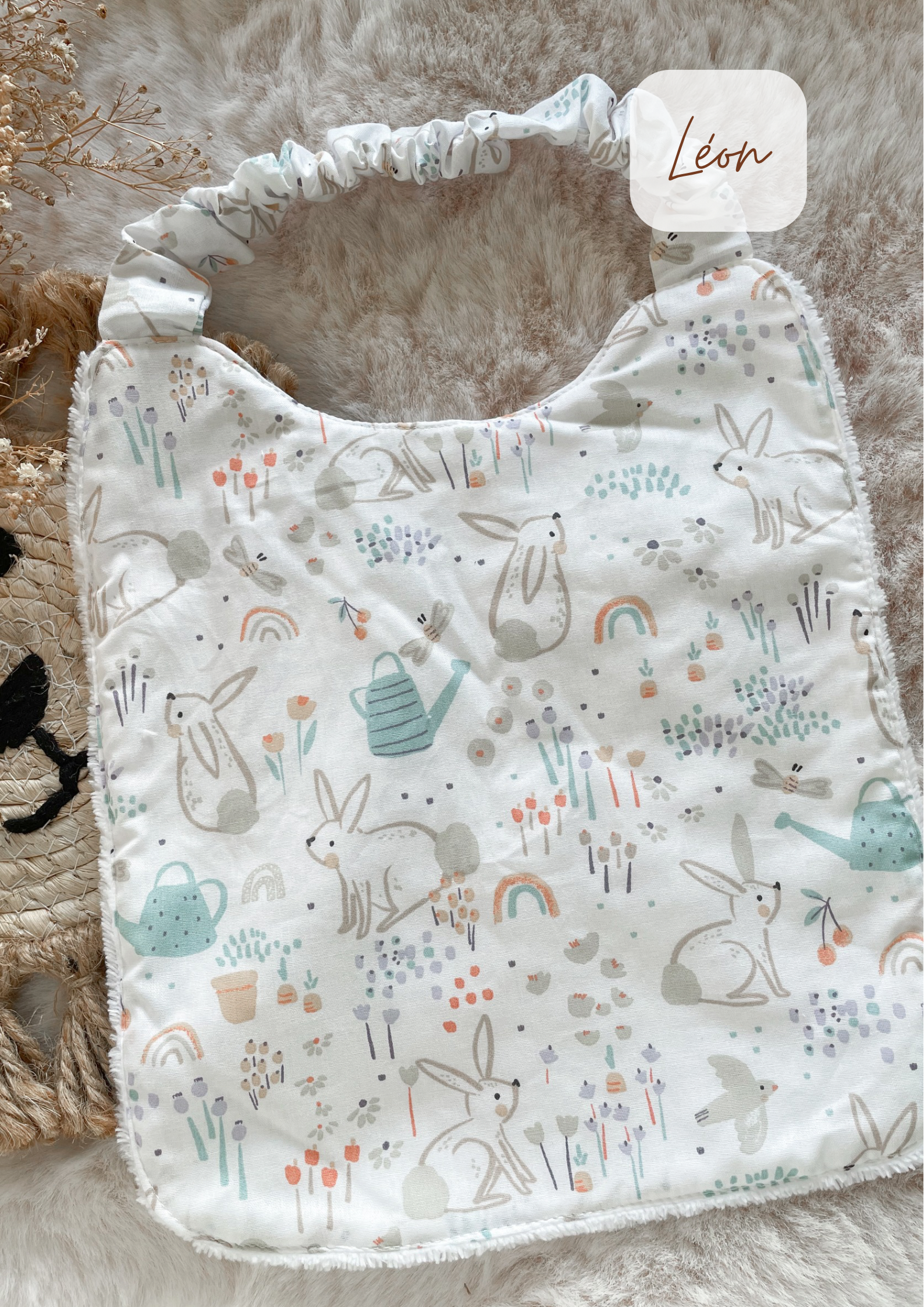 Large bib (2-8 years) / canteen napkin