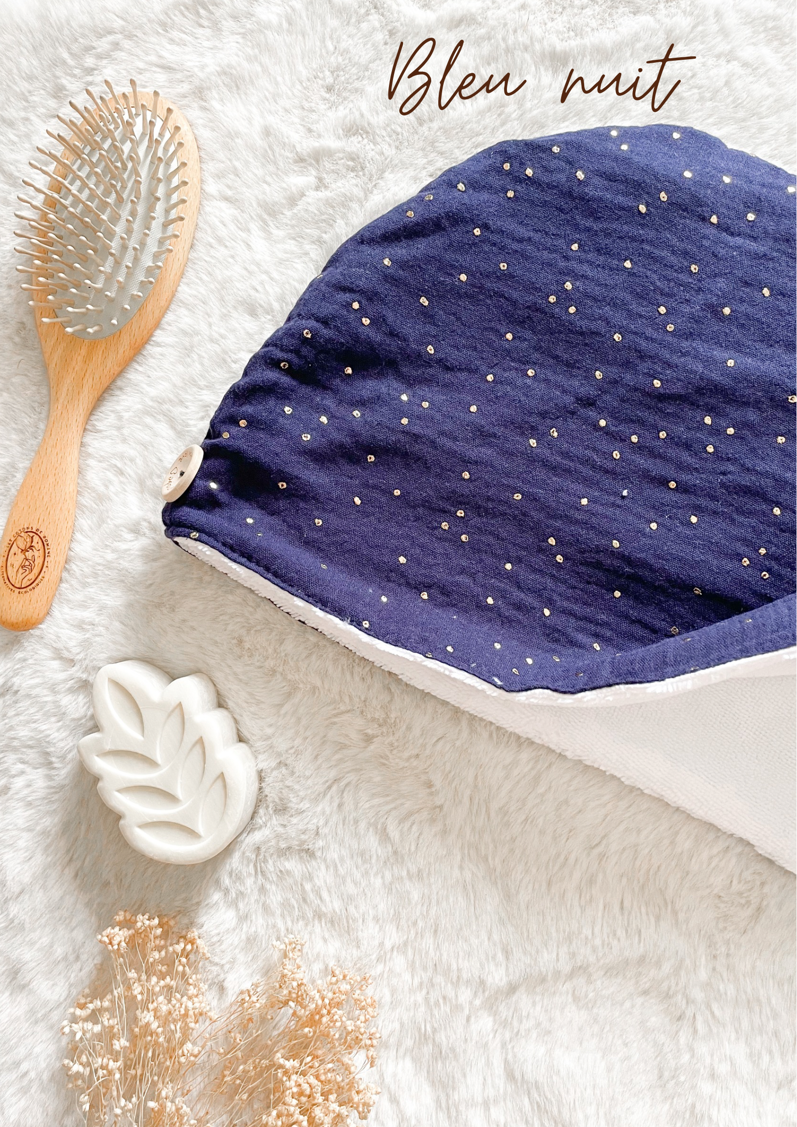 Serviette / turban pour cheveux