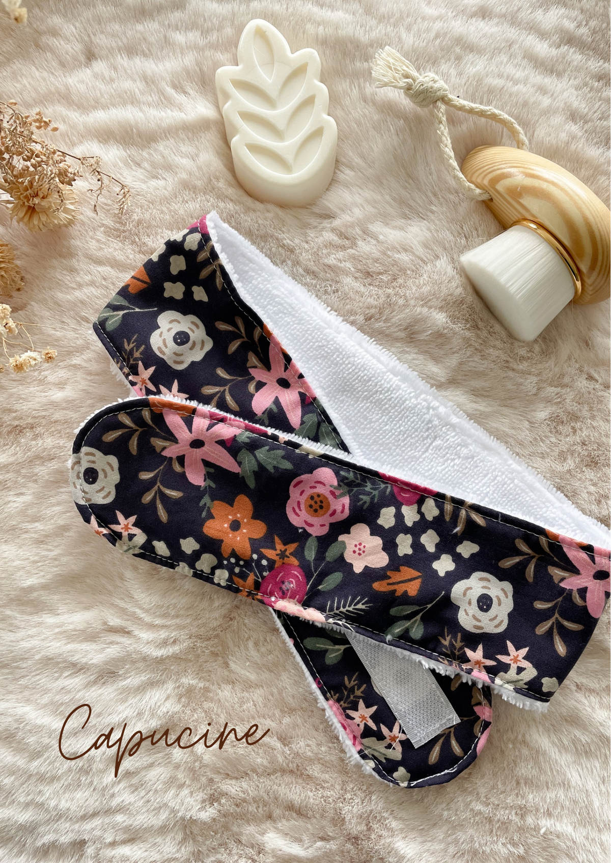 Bandeau soin visage en tissu