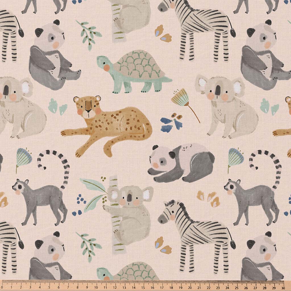 Coton imprimé Animals