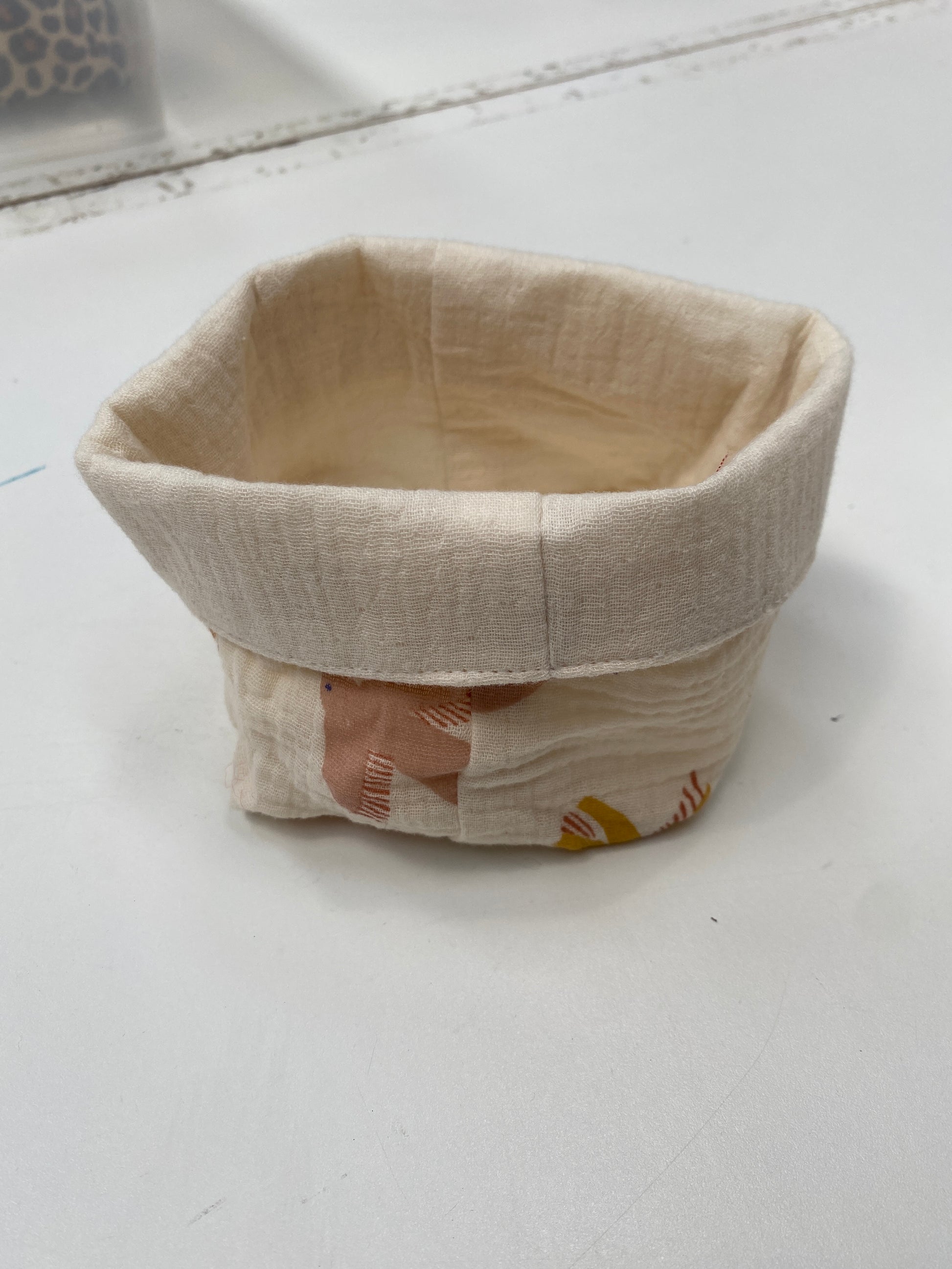 Imparfait : Panière coton et double gaze