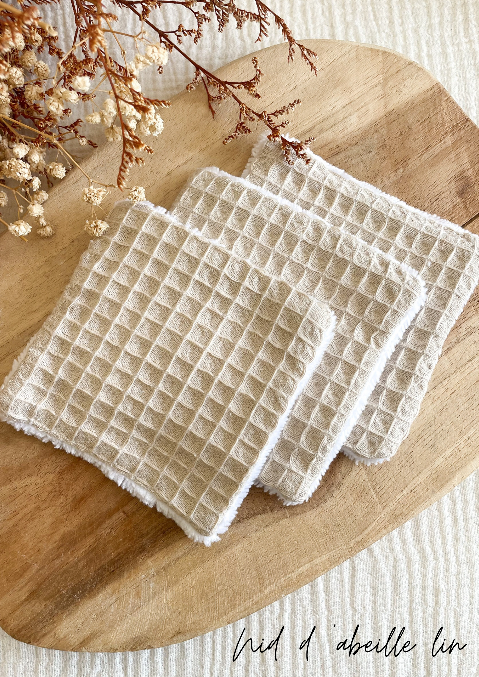 Coton lavable en éponge bambou