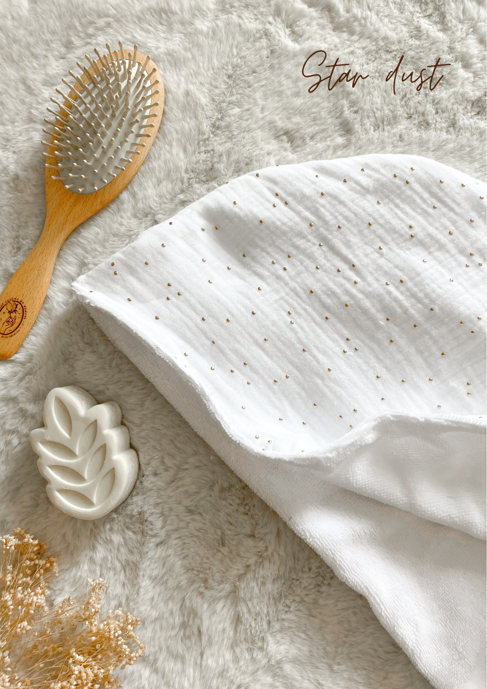 Serviette / turban pour cheveux