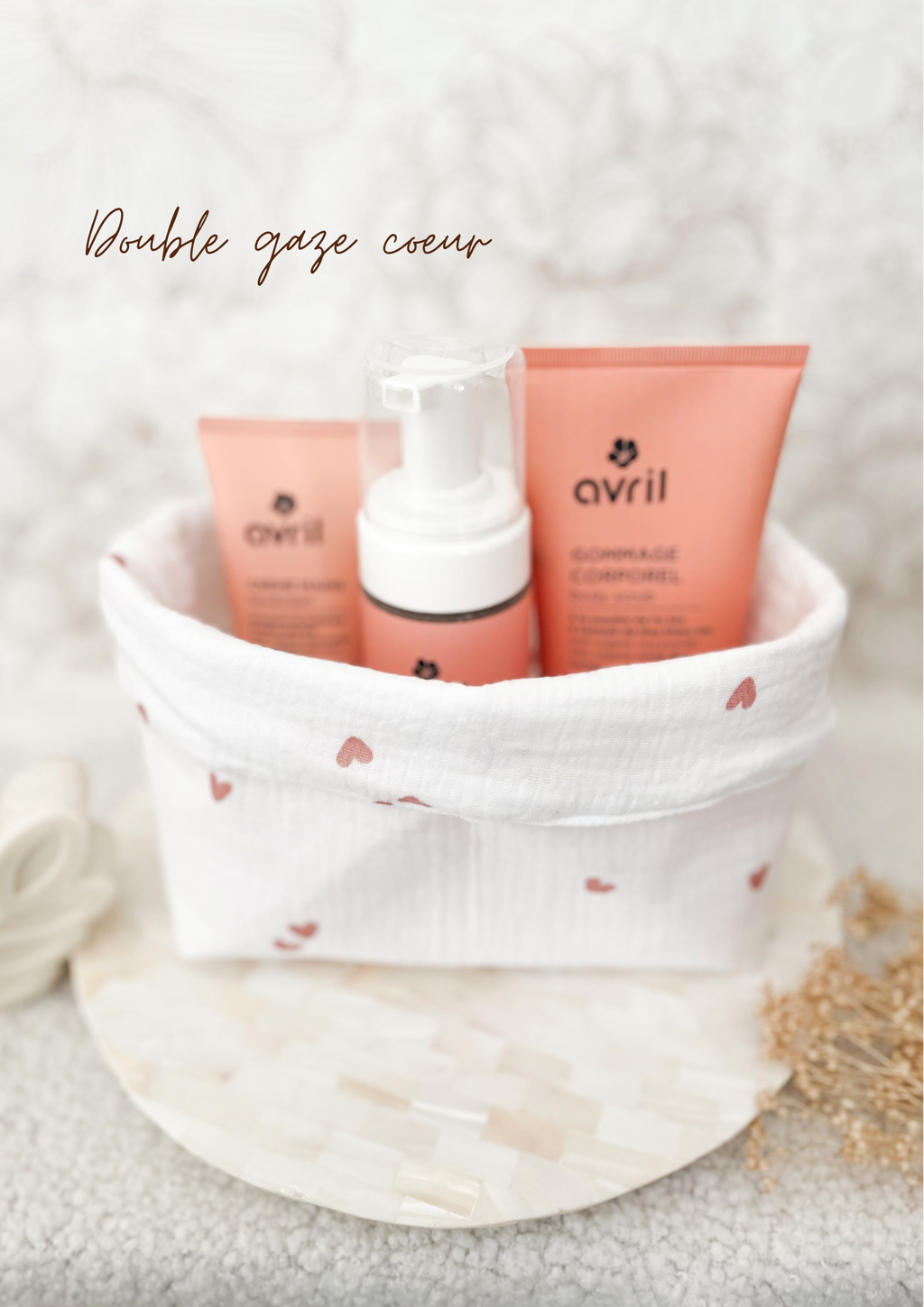 Großer Doppelgazekorb