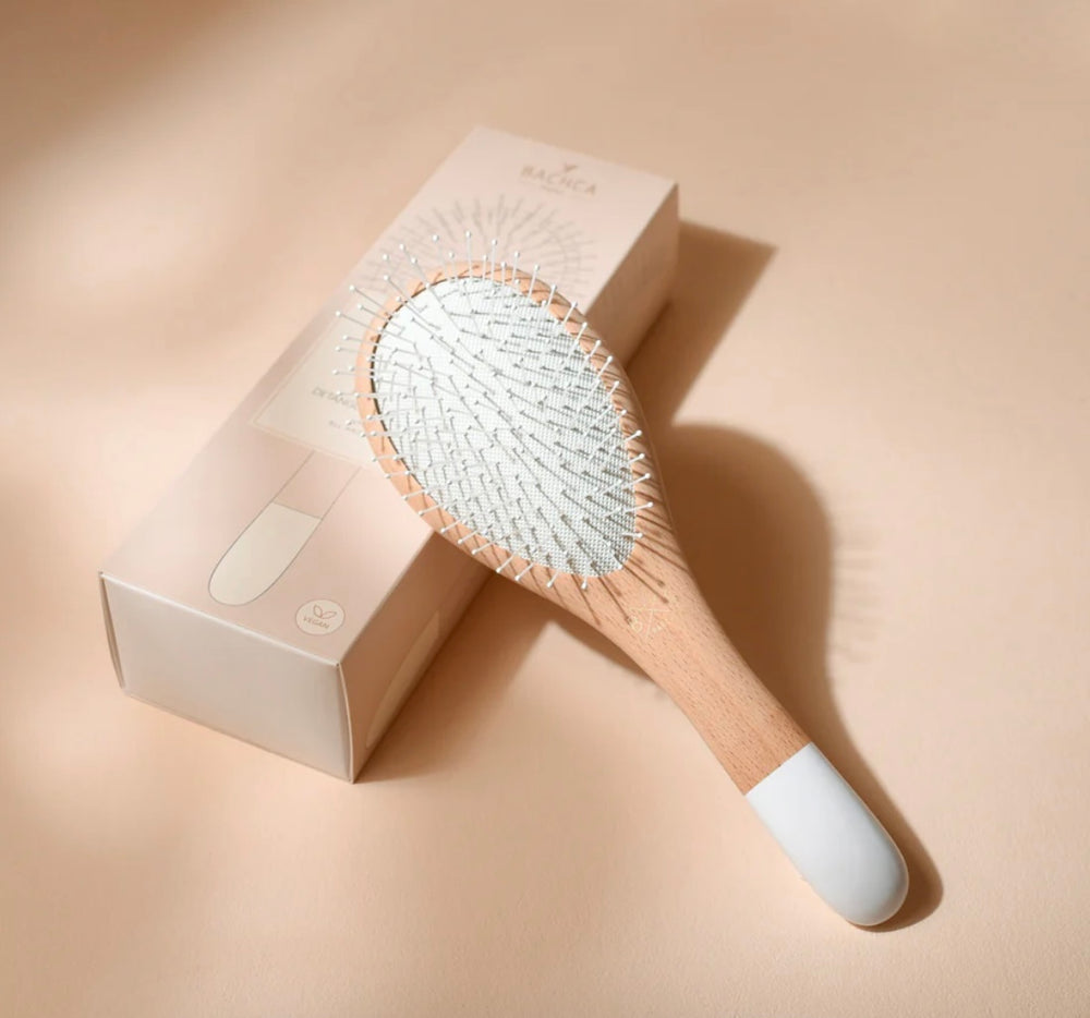 Brosse cheveux en bois - Bachca