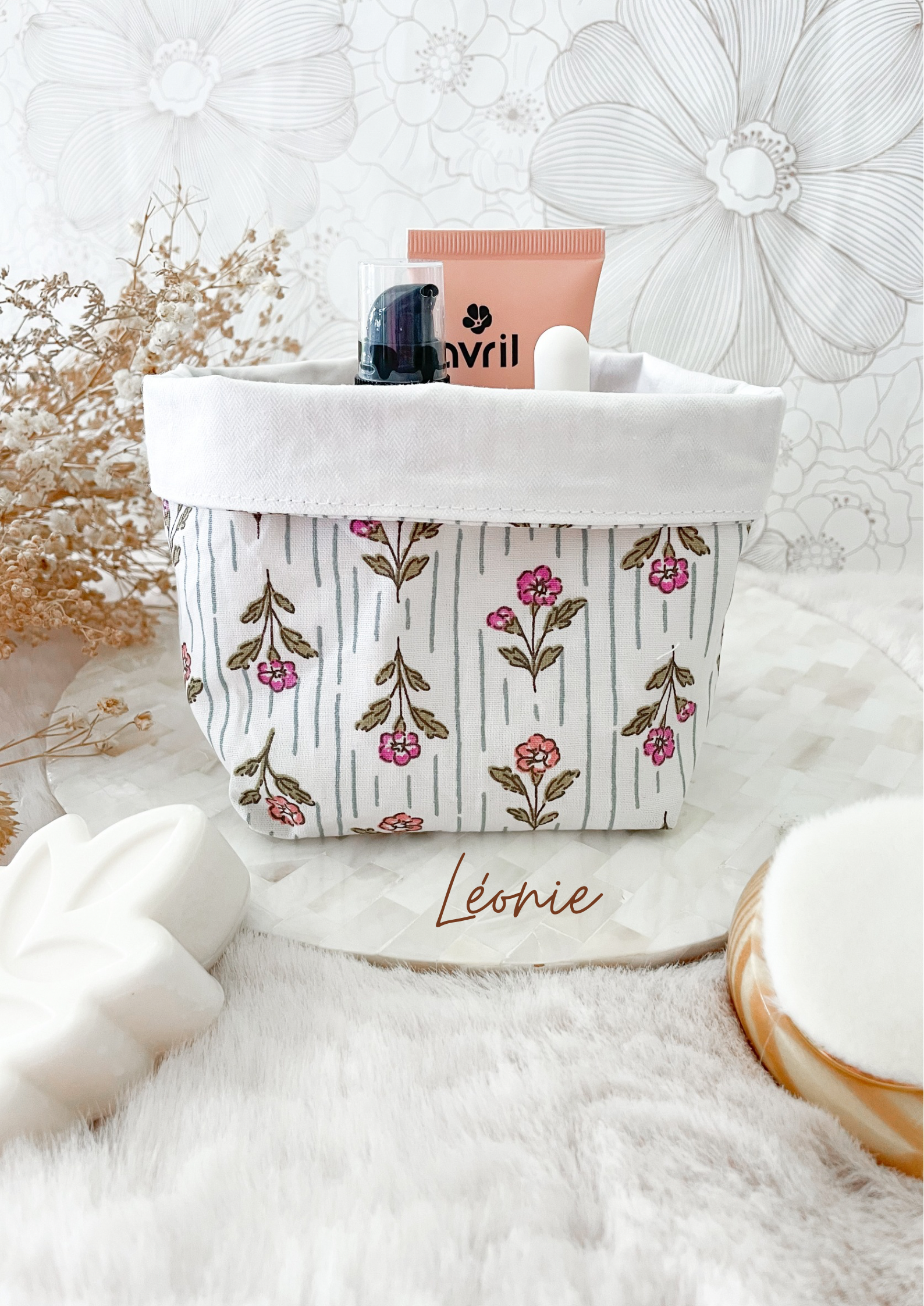 Small fabric basket