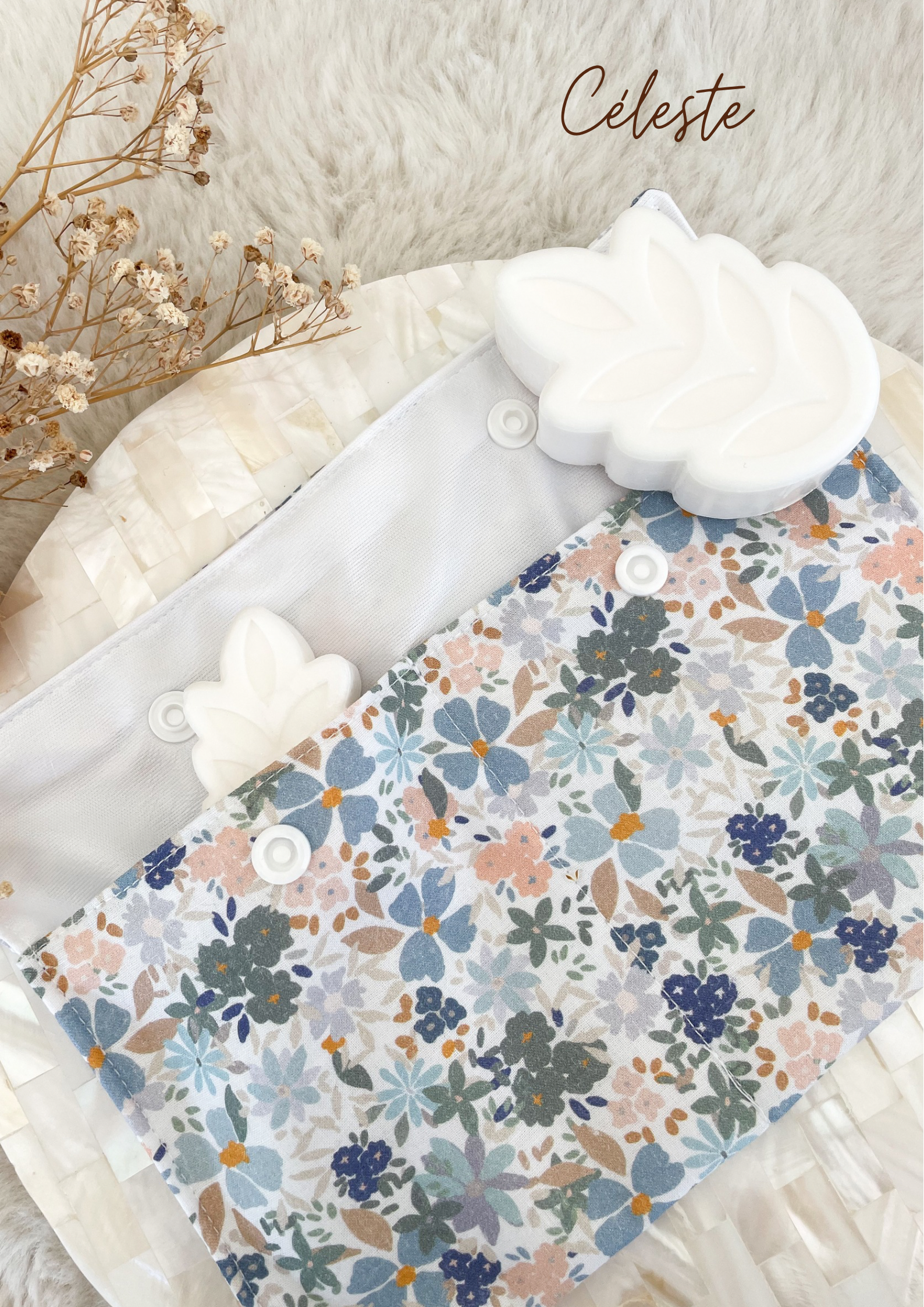 Pochette à savon imperméable grand format